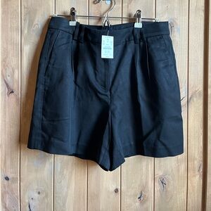 J Crew long black shorts size 6